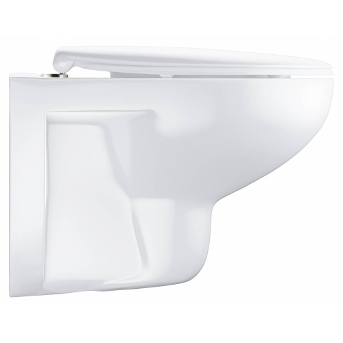 Подвесной унитаз Grohe Bau Ceramic безободковый, крышка микролифт фото в интернет-магазине САНТЕХСИТИ