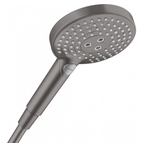 Hansgrohe Raindance Select S Ручной душ 120 3jet, Rain, RainAir, Whirl, цвет: черный хром фото в интернет-магазине САНТЕХСИТИ