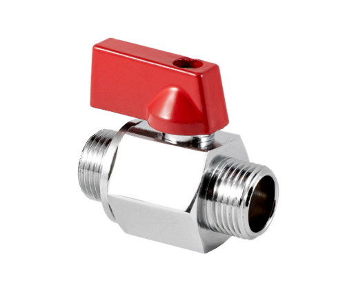 Кран шаровой PROFACTOR CHROME мини для бытовой техники н/н 3/8" фото в интернет-магазине САНТЕХСИТИ