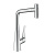 Hansgrohe Metris M71 Смеситель для кухни, на 1 отв, поворотный излив: 23.5см с вытяжным душем, 2jet, h: 33.3см, sBox, цвет: хром фото в интернет-магазине САНТЕХСИТИ Hansgrohe Metris M71 Смеситель для кухни, на 1 отв, поворотный излив: 23.5см с вытяжным душем, 2jet, h: 33.3см, sBox, цвет: хром фото в интернет-магазине САНТЕХСИТИ