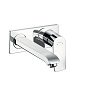 Hansgrohe Metris Настенный смеситель для раковины, однорычажный, излив: 23.7см., внешняя часть, цвет: хром фото в интернет-магазине САНТЕХСИТИ