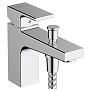 Hansgrohe Vernis Shape Смеситель для ванны, на 1 отв., с ручным душем, цвет: хром фото в интернет-магазине САНТЕХСИТИ