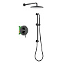 Душевая система встроенная Timo Saona SX-2309/03SM черный фото в интернет-магазине САНТЕХСИТИ
