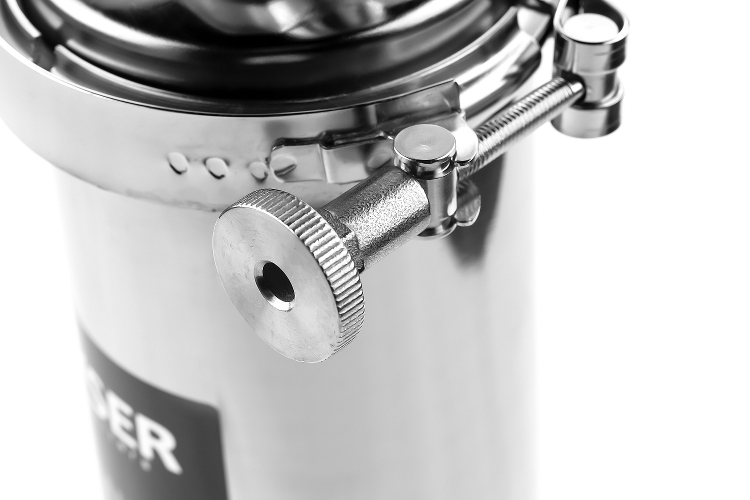 Магистральный фильтр Гейзер-Премьер SL10 из нерж. стали 3/4" фото в интернет-магазине САНТЕХСИТИ