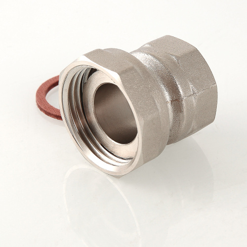 Резьбовой фитинг VALTEC Полусгон прямой с накидной гайкой ВН, 3/4"х1/2 фото в интернет-магазине САНТЕХСИТИ