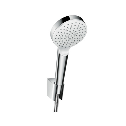 Hansgrohe Crometta 1jet Porter Ручной душ 10см., с держателем, цвет: белый/хром фото в интернет-магазине САНТЕХСИТИ
