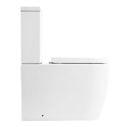 Унитаз-компакт безободковый BelBagno MARINO BB105CPR + BB105T+BB105SC фото в интернет-магазине САНТЕХСИТИ