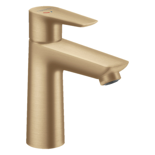 Hansgrohe Talis E Смеситель для раковины, на 1 отв., цвет: шлифованая бронза фото в интернет-магазине САНТЕХСИТИ