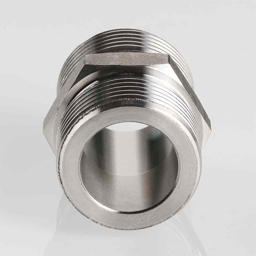 Фитинг нержавеющая сталь VALTEC Ниппель 3/4"х3/4" фото в интернет-магазине САНТЕХСИТИ