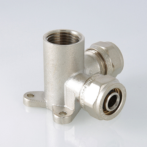 Обжимной фитинг VALTEC Водорозетка проходная 16х1/2" фото в интернет-магазине САНТЕХСИТИ