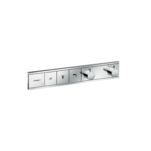 Hansgrohe RainSelect Термостат для душа, 3 источника, внешняя часть, цвет: хром фото в интернет-магазине САНТЕХСИТИ