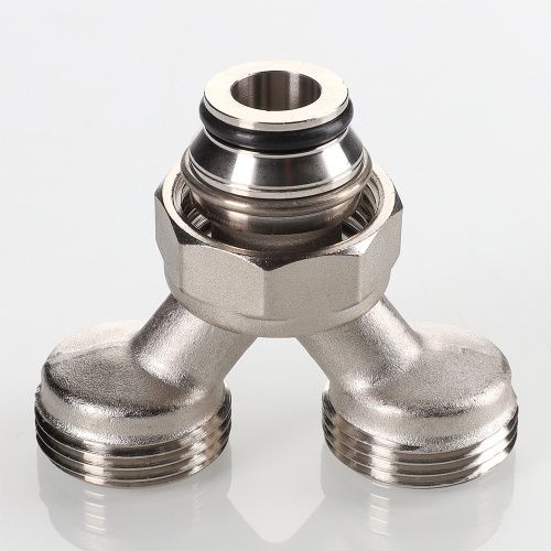 Разделитель потока коллекторный VALTEC 3/4"EKх2 вых.3/4"EK фото в интернет-магазине САНТЕХСИТИ