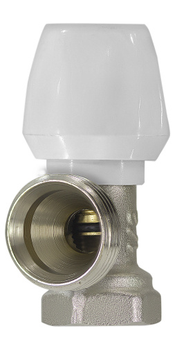 Радиаторный кран ZEISSLER 1/2" верхний угловой с упл. (6/60) фото в интернет-магазине САНТЕХСИТИ