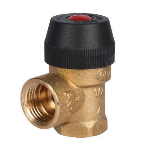 Клапан предохранительный для отопления 6 бар 1/2"х1/2" (487.160) STOUT фото в интернет-магазине САНТЕХСИТИ