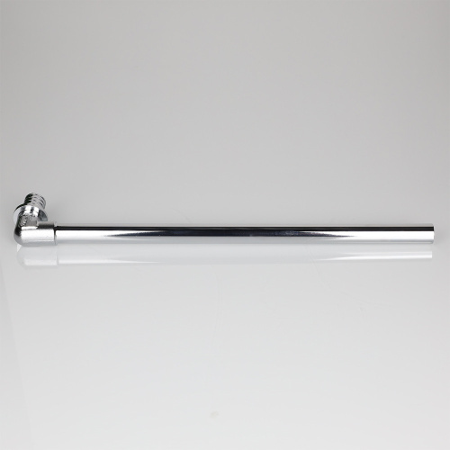 Угловой аксиальный фитинг с хромированной латунной трубкой 20х15 L 300 мм фото в интернет-магазине САНТЕХСИТИ