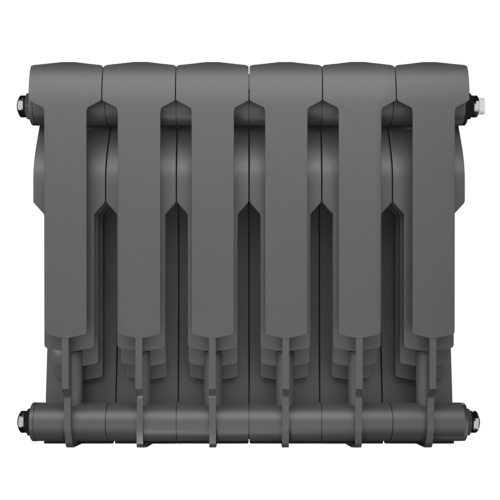 Радиатор биметаллический Royal Thermo BiLiner 350 /Silver Satin - 6 секций фото в интернет-магазине САНТЕХСИТИ