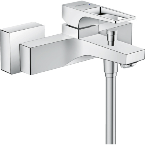 Hansgrohe Metropol Смеситель для ванны,однорычажный, настенный, цвет: хром фото в интернет-магазине САНТЕХСИТИ
