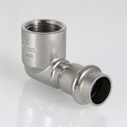 Фитинг нержавеющая сталь VALTEC Угол 90° с вн.р. 18х3/4" фото в интернет-магазине САНТЕХСИТИ