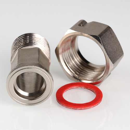 Резьбовой фитинг VALTEC Полусгон с накидной гайкой (под пломбу) 3/4" фото в интернет-магазине САНТЕХСИТИ