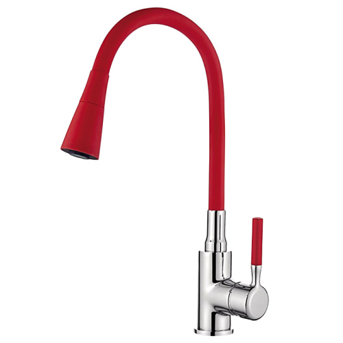 Смеситель для кухни с гибким изливом Ledeme Rainbow L4199-1 фото в интернет-магазине САНТЕХСИТИ