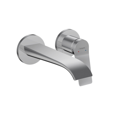 Hansgrohe Vivenis Смеситель для раковины настенный 195 , цвет: хром фото в интернет-магазине САНТЕХСИТИ