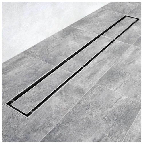 Трап для душа VIEIR DLA под плитку сатин 600 мм фото в интернет-магазине САНТЕХСИТИ