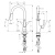Hansgrohe Talis M51 Смеситель для кухни, на 1 отв однорычажный, поворотный излив 18.5см с вытяжным душем, 2jet, h15.2см, цвет: хром фото в интернет-магазине САНТЕХСИТИ Hansgrohe Talis M51 Смеситель для кухни, на 1 отв однорычажный, поворотный излив 18.5см с вытяжным душем, 2jet, h15.2см, цвет: хром фото в интернет-магазине САНТЕХСИТИ