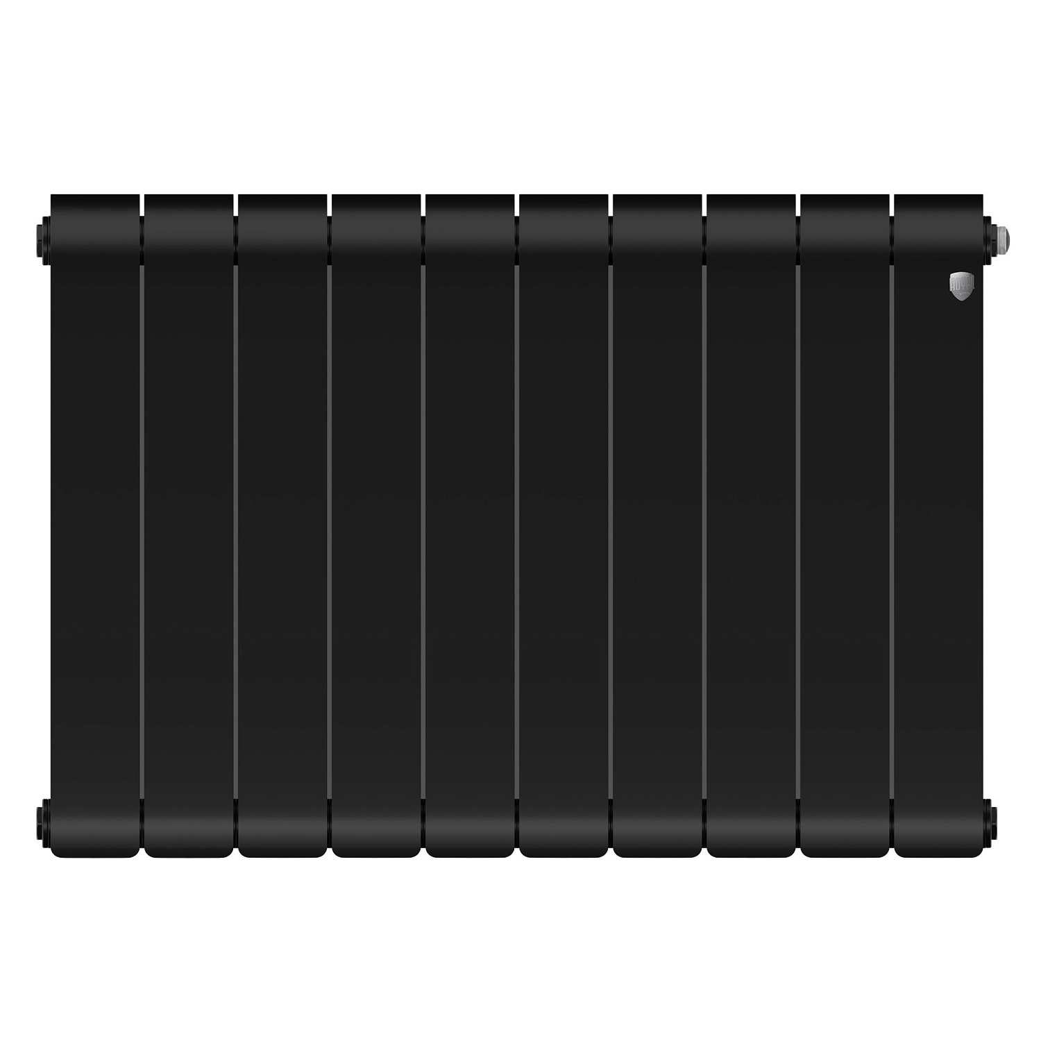 Радиатор биметаллический Royal Thermo Infinity 500 Noir Sable - 10 секц. фото в интернет-магазине САНТЕХСИТИ