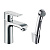 Hansgrohe Metris Смеситель для раковины, на 1 отв., с гигиеническим душем (комплект: шланг: 160см, кронштейн, лейка), цвет: хром фото в интернет-магазине САНТЕХСИТИ