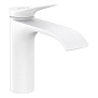 Hansgrohe Vivenis Смеситель для раковины, на 1 отв., с донным клапаном, цвет: белый матовый фото в интернет-магазине САНТЕХСИТИ