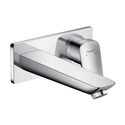 Hansgrohe Logis, Смеситель для раковины, излив 195 мм, внешняя часть, Цвет: хром фото в интернет-магазине САНТЕХСИТИ