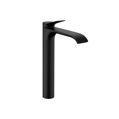 Hansgrohe Vivenis Смеситель для ванны раковины на 1 отверстие, однорычажный, высокий, цвет: черный матовый фото в интернет-магазине САНТЕХСИТИ