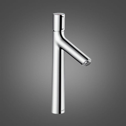 Hansgrohe Talis Select S, Смеситель для раковины, высокий,  с донным клапаном,  Цвет: Хром фото в интернет-магазине САНТЕХСИТИ