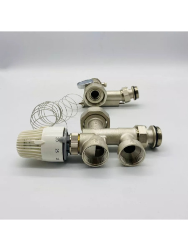 Насосно-смесительный узел БЕЗ НАСОСА ZEISSLER MINI (20-60°C) ZMg.802 фото в интернет-магазине САНТЕХСИТИ