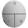 Hansgrohe ShowerSelect S Переключатель потоков для ванны/душа, на 3 источника, цвет: хром фото в интернет-магазине САНТЕХСИТИ