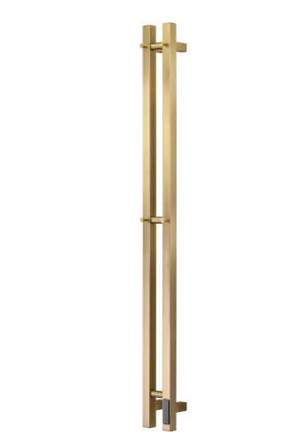 Полотенцесушитель электрический Domamir Papa-K 1200/80, матовое золото фото в интернет-магазине САНТЕХСИТИ