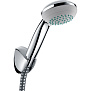 Hansgrohe Crometta Душевой набор, с ручным душем, держателем, и шлангом 160см, цвет: хром фото в интернет-магазине САНТЕХСИТИ