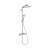 Hansgrohe Crometta E 240 SHP Душевая система 103см, с верхним душем 240х240мм., ручным душем и термостатическим смесителем, цвет: хром фото в интернет-магазине САНТЕХСИТИ