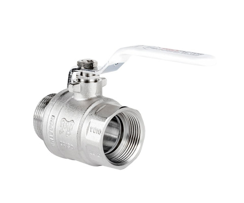 Кран шаровый PROFACTOR 11/4" вн.-нар. стальная рукоятка фото в интернет-магазине САНТЕХСИТИ