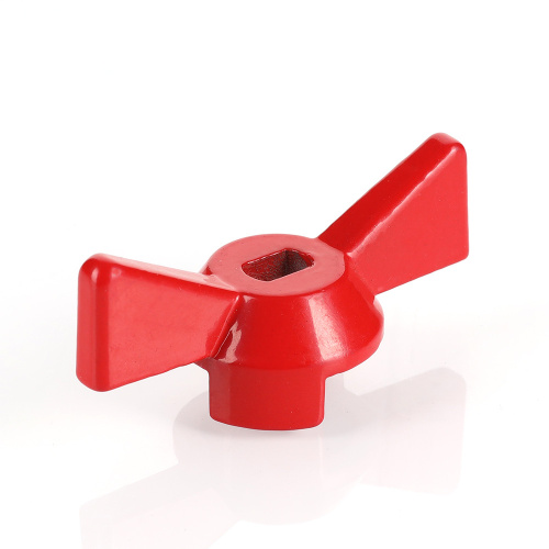 Ручка-бабочка для крана VALTEC 1/2"-3/4" красная фото в интернет-магазине САНТЕХСИТИ