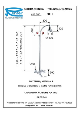 Душевой гарнитур RR 08LIce_3