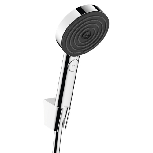 Hansgrohe Pulsify Душевой гарнитур: ручной душ, держатель и шланг 125см., цвет: хром фото в интернет-магазине САНТЕХСИТИ