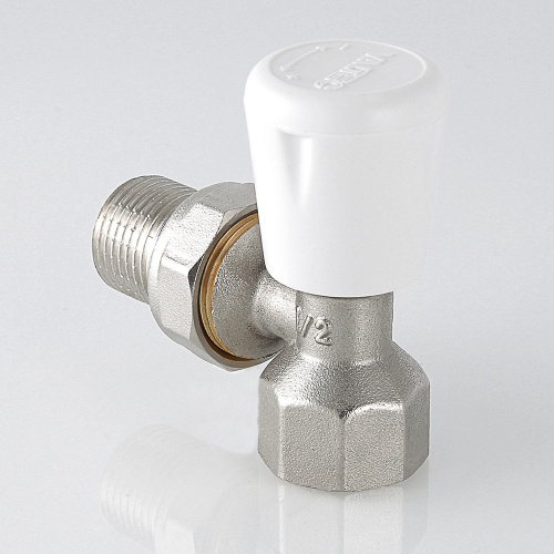 Радиаторный кран VALTEC 1/2" угловой фото в интернет-магазине САНТЕХСИТИ