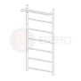 Полотенцесушитель цв. белый мат. F2 40х60 фото в интернет-магазине САНТЕХСИТИ