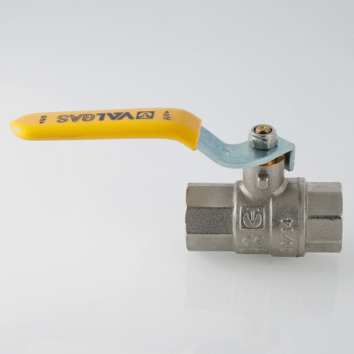 Кран шаровой VALTEC для газа VALGAS 1/2" вн-вн стальная рукоятка фото в интернет-магазине САНТЕХСИТИ