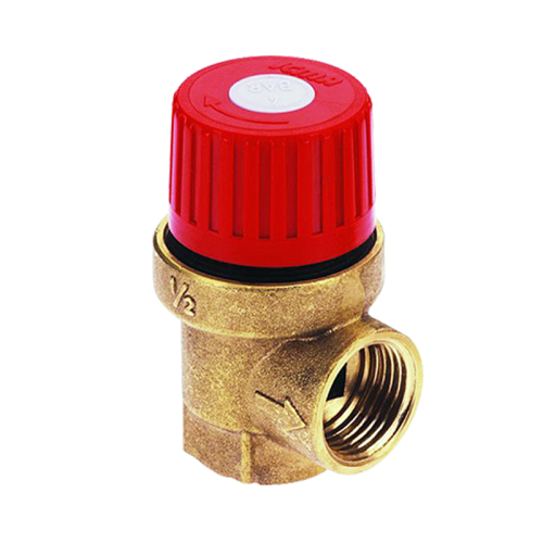 Предохранительный клапан 1/2 г/г 1.5 bar ICMA 241 фото в интернет-магазине САНТЕХСИТИ