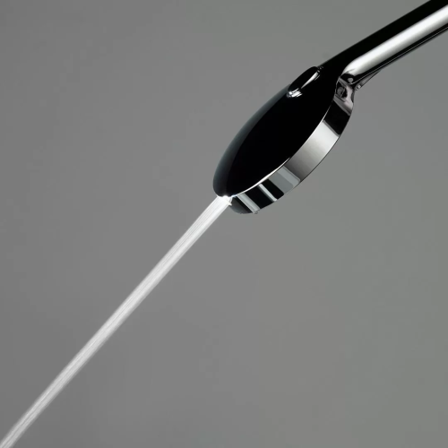 Душевая колонна FONTE на 3 потока с поворотным изливом с термостатически смесителем, хром фото в интернет-магазине САНТЕХСИТИ