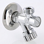 Вентиль угловой VALTEC с фильтром 1/2"х3/8" фото в интернет-магазине САНТЕХСИТИ