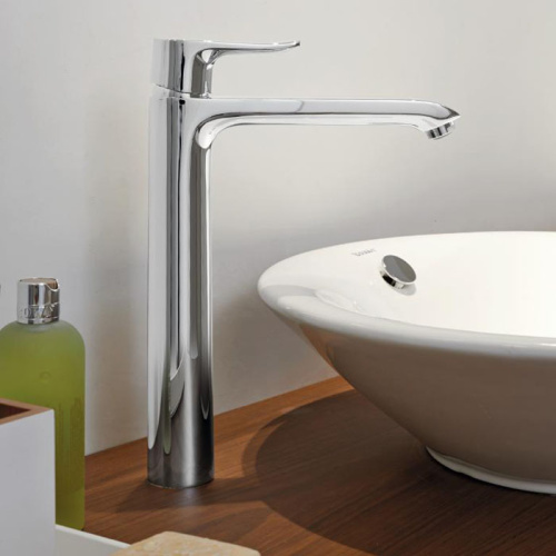Hansgrohe Metris Смеситель для раковины в форме таза, однорычажный, 260, без сливного гарнитура, цвет: хром фото в интернет-магазине САНТЕХСИТИ