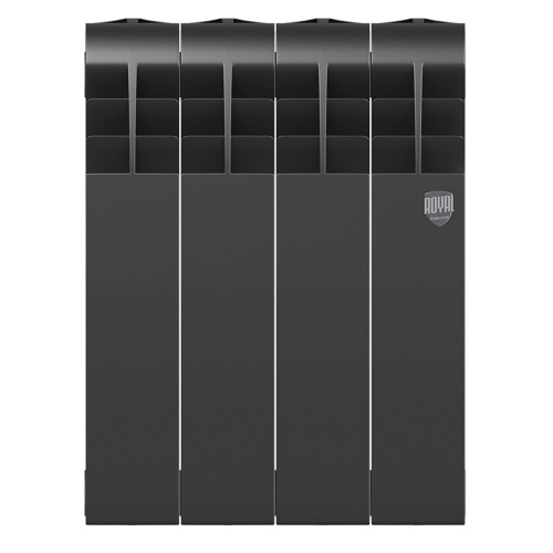 Радиатор биметаллический Royal Thermo BiLiner 350 /Noir Sable - 4 секций фото в интернет-магазине САНТЕХСИТИ